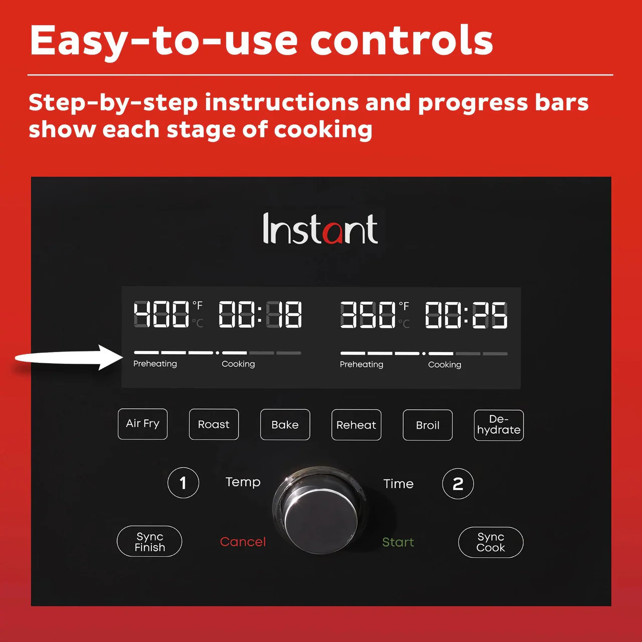 Instant Pot® 9QT VORTEX® Air Fryer with VersaZone™ Technology