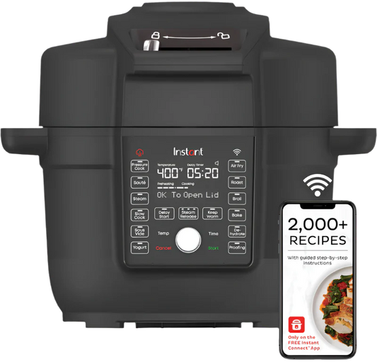 Instant Pot® Duo™ Crisp™ 6.5QT with Ultimate Lid Smart Multi-Cooker and Air Fryer
