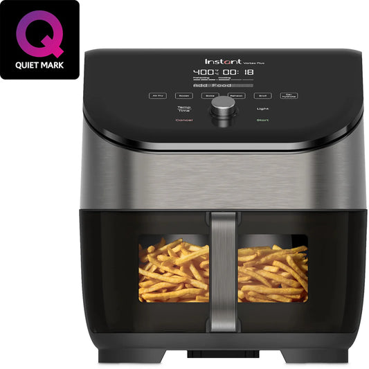 Instant Pot® Vortex® Plus 6QT Stainless Steel Air Fryer with ClearCook and OdorErase