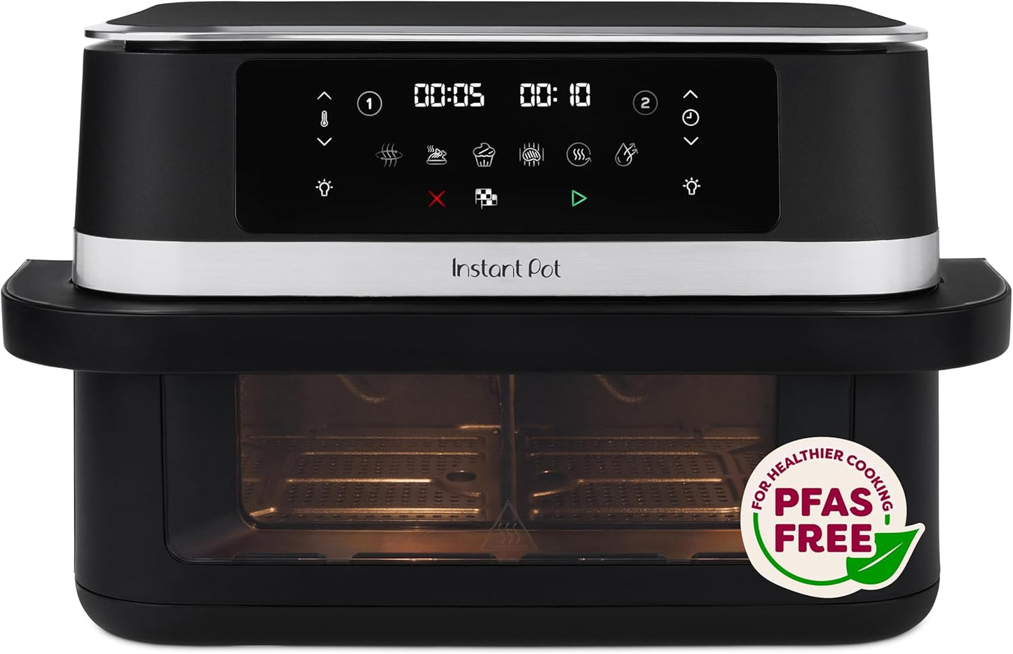 Instant Pot Vortex VersaZone 12L Air Fryer, PFAS Free, Large