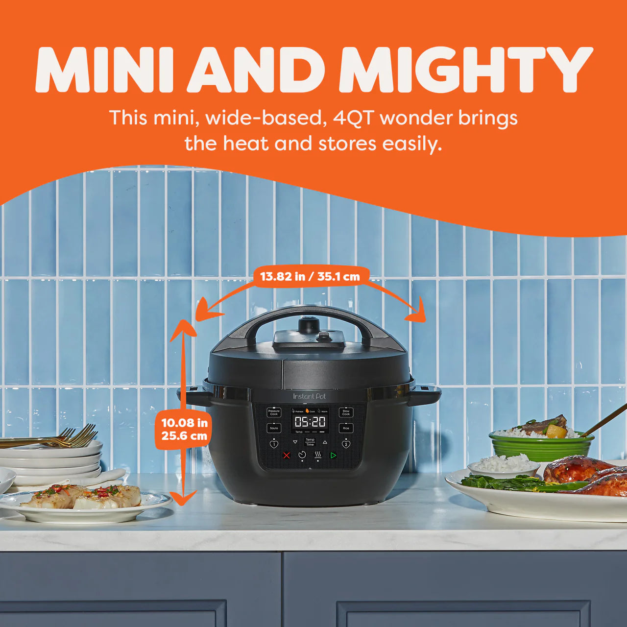 Instant Pot® 4QT RIO™ Mini Chef Series Multi-Cooker