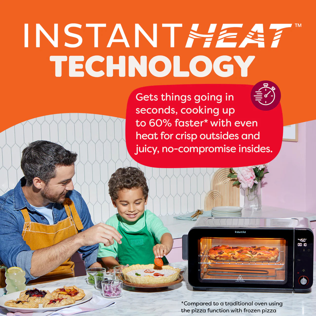 Instant Pot® 6-Slice InstantHeat™ Air Fryer Toaster Oven