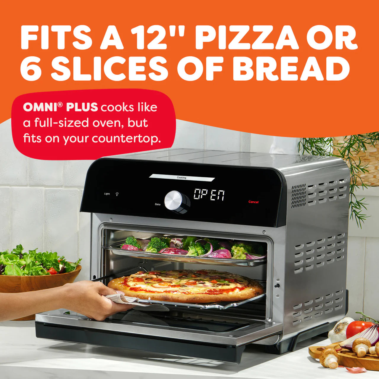 Instant Pot® Omni® Plus 18L 10-in-1 Air Fryer Toaster Oven