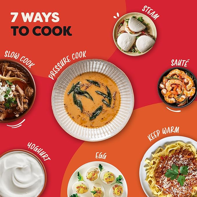 Instant Pot 3.8L Multicooker 7-in-1 Smart Cooker - Pressure Cooker