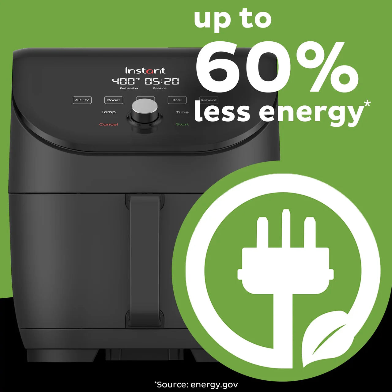 Instant Pot® 6QT VORTEX® Slim Air Fryer