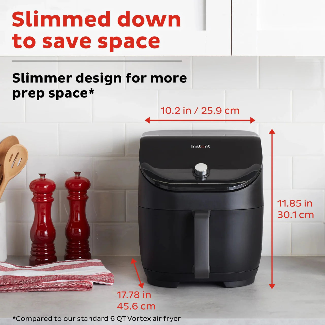 Instant Pot® 6QT VORTEX® Slim Air Fryer