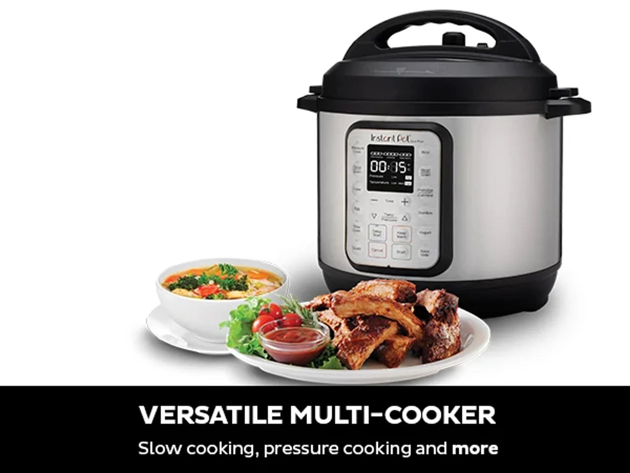 3QT Multi-Use Pressure Cooker