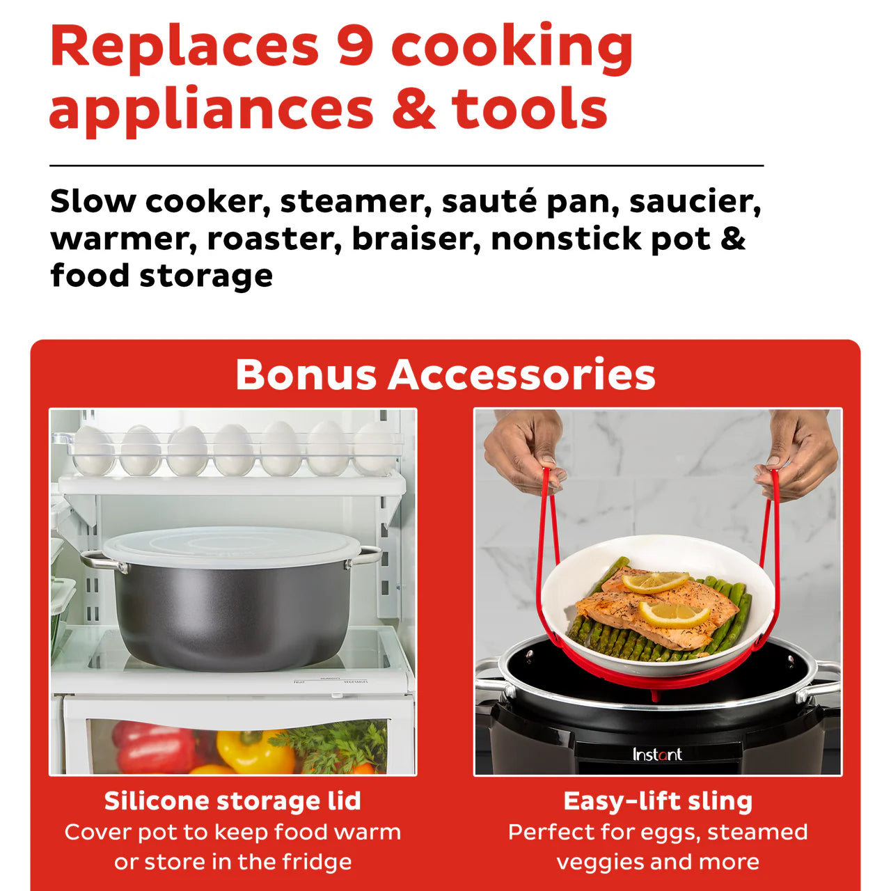 Instant Pot® Superior Cooker Slow Cooker + Multifunctional Cooker