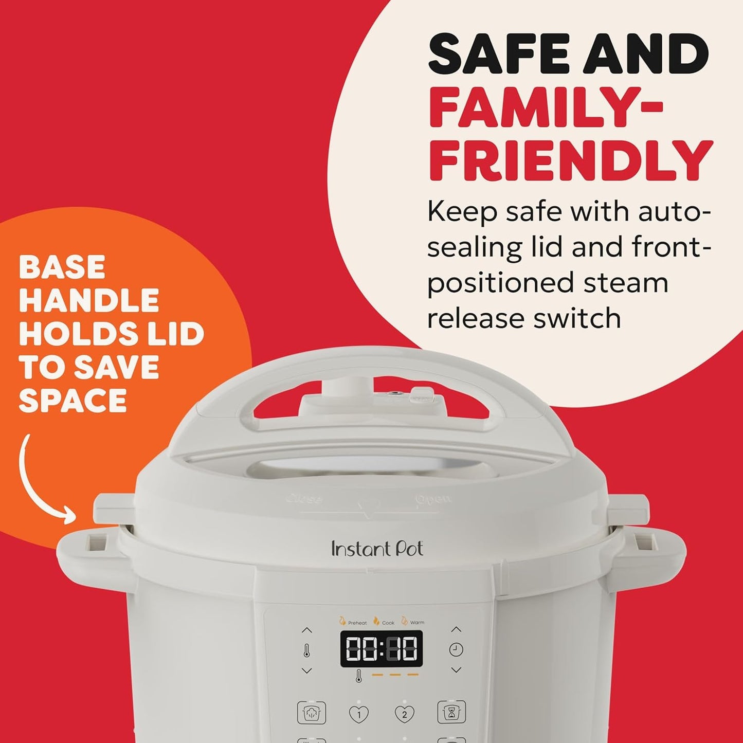 Instant Pot 5.7L Multicooker 7-in-1 Smart Cooker - Pressure Cooker