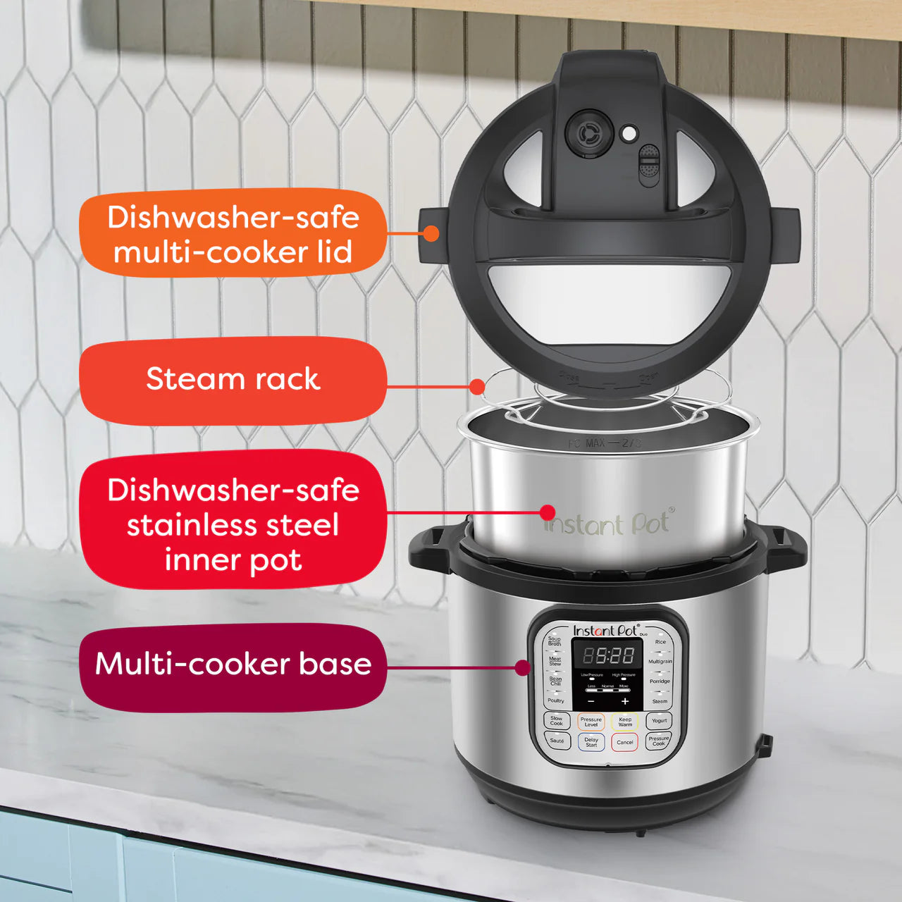 Instant Pot® Duo™ 8QT Multi-Use Pressure Cooker