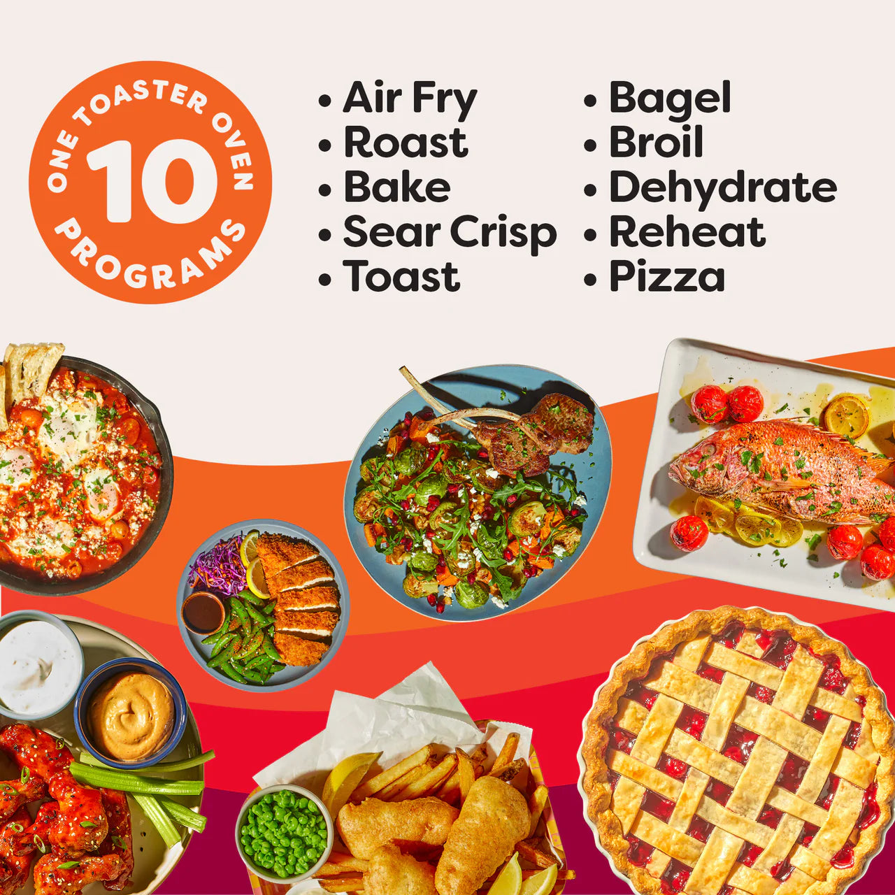 Instant Pot® 6-Slice InstantHeat™ Air Fryer Toaster Oven
