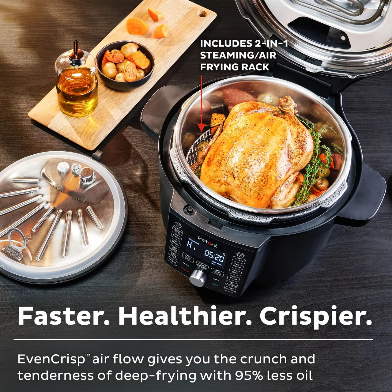 Instant Pot® Duo™ Crisp™ 6.5QT with Ultimate Lid Multi-Cooker and Air Fryer