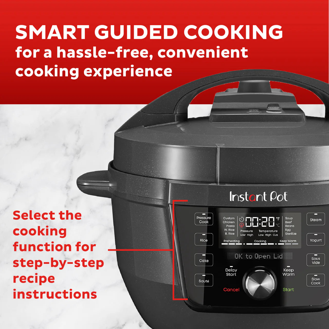 Instant Pot® RIO™ Wide Plus Multi-Cooker
