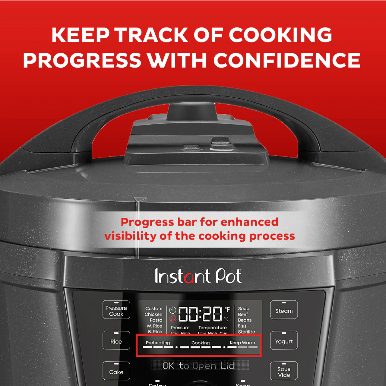Instant Pot® RIO™ Wide Plus Multi-Cooker