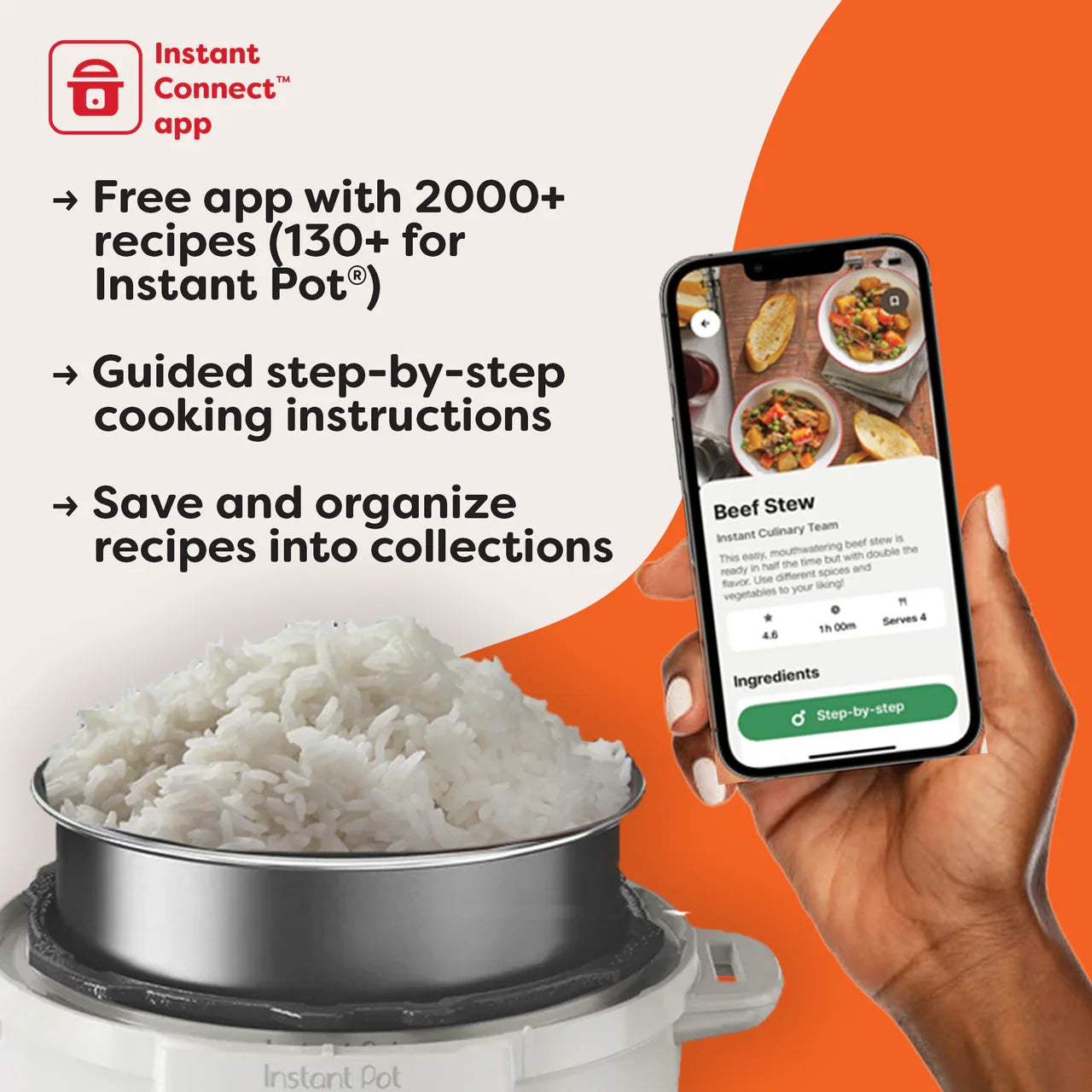 Instant Pot® Duo™ Mini 3QT Multi-Use Pressure Cooker