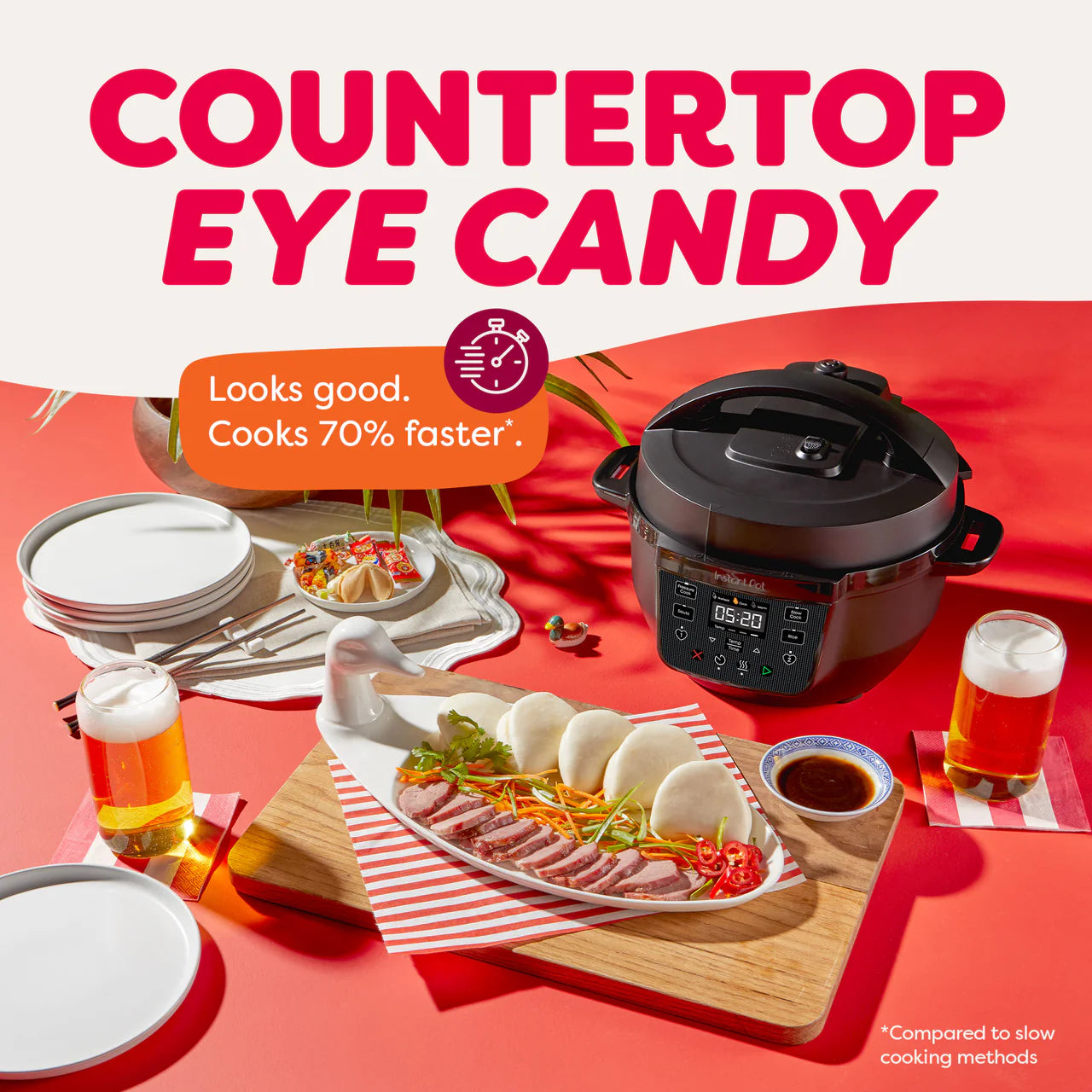 Instant Pot® 4QT RIO™ Mini Chef Series Multi-Cooker