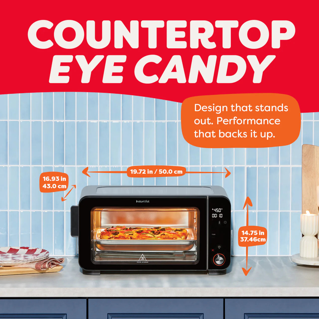 Instant Pot® 6-Slice InstantHeat™ Air Fryer Toaster Oven